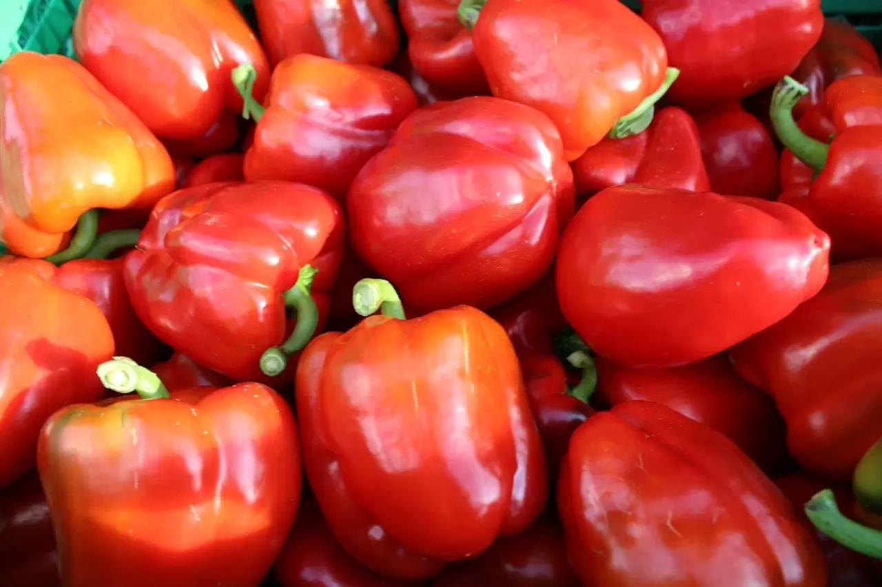 red peppers