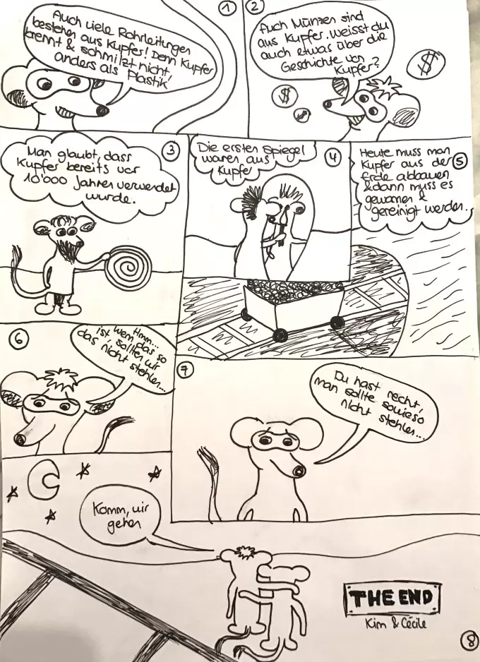Copper Comic 2 by Cecile Kienzi & Kim Löffler
