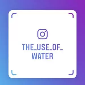 Follow us on Instagram the_use_of_water