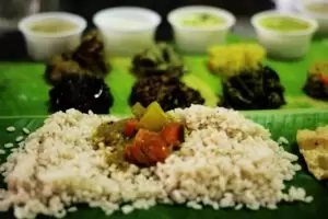 Traditional Indian wedding dish