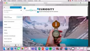 Picture 3: Website status 3rd April 2020