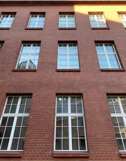 Brick building A building made out of bricks