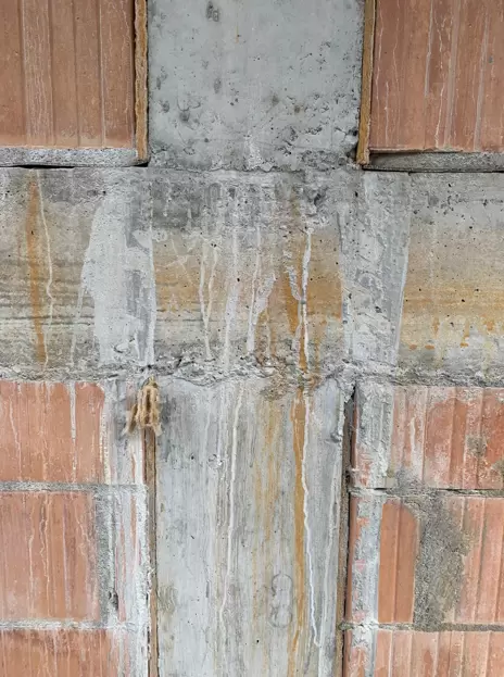 Cement Stone wall Self-made picture from a wall made out of Cement Stone