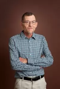 Portrait Maurice Maggi active guerilla gardener since 1984