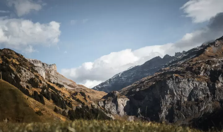 Secret room hidden in the mountains