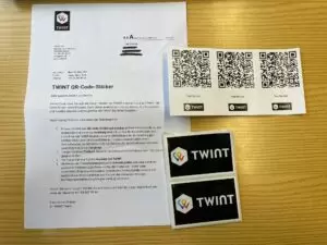 Things I received from Twint