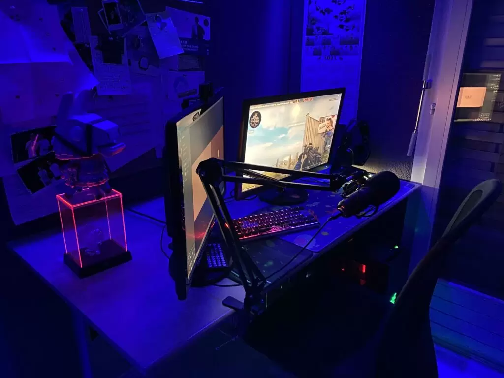 Christian's powerful computer and setup