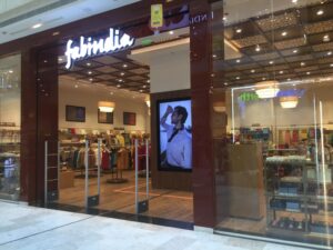 Picture from Evan from the Fabindia store in an Indian mall