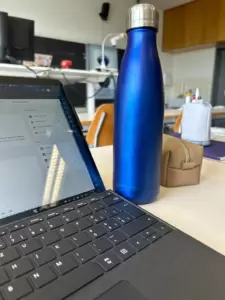 re-usable water bottle