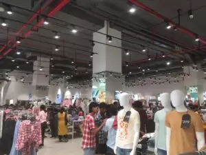 Picture from Evan of a store in India