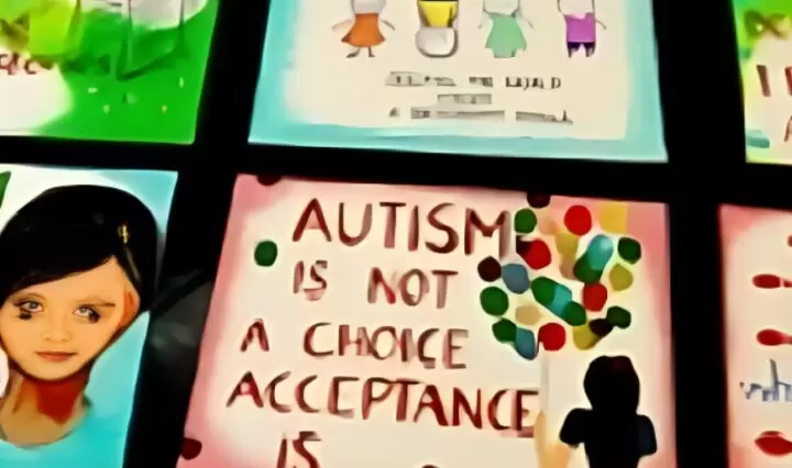 Article Inclusivity for Students with Autism, drawings e.g. Autism I am beautiful not broken, header image