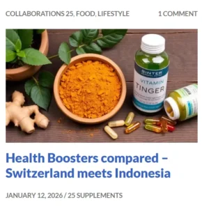Health Boosters contribution