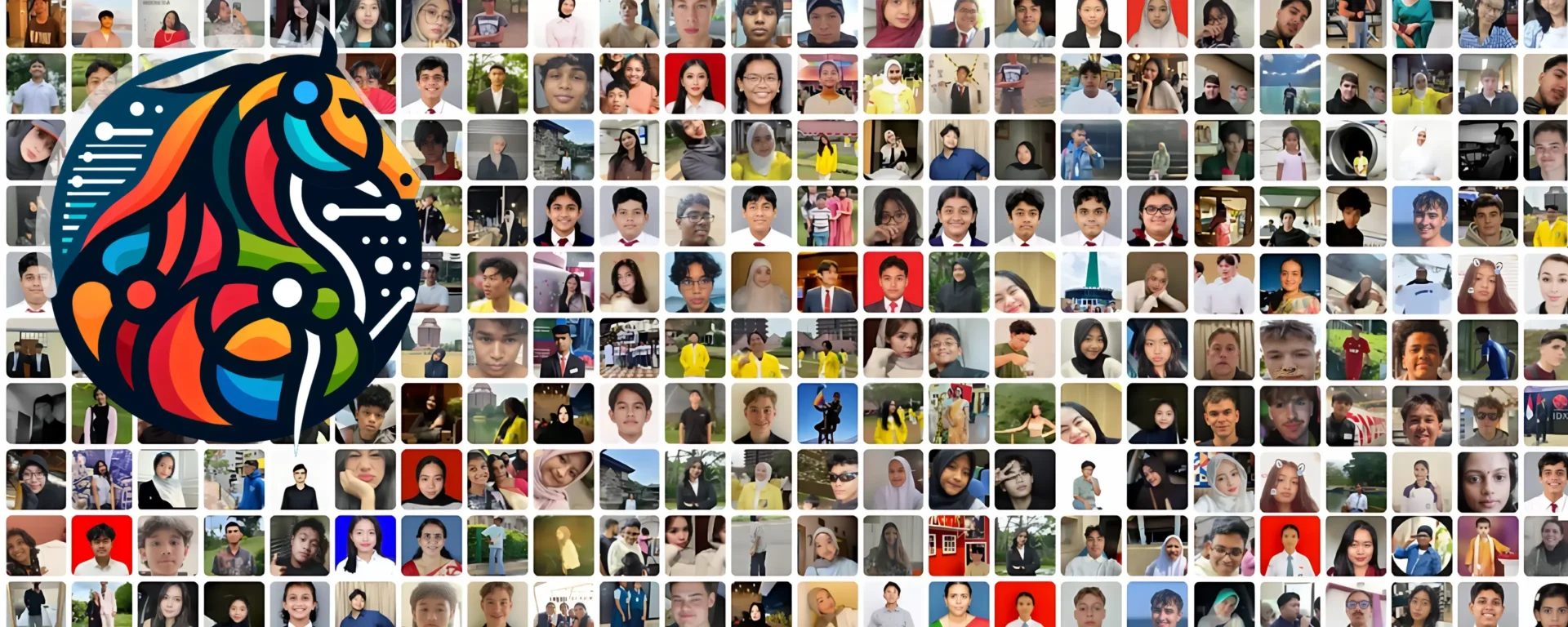 The Horse project - pilot 2024/25, many students heads